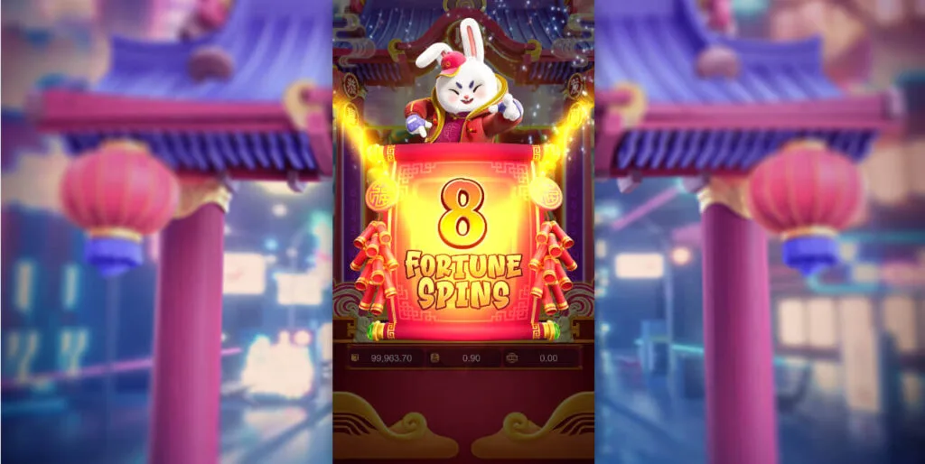 Símbolo Wild do Fortune Rabbit e seus pagamentos